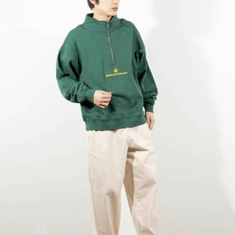 【オンラインストア限定】BEVERLY HILLS POLO CLUB ビッグハーフジップトレーナー メンズ商品画像-12