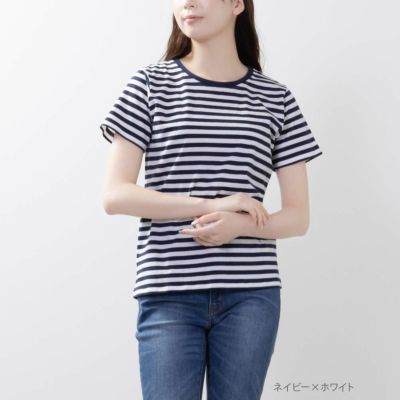 NAVY USコットン ライトウェイトクルーTシャツ レディース ネコポス 対応商品