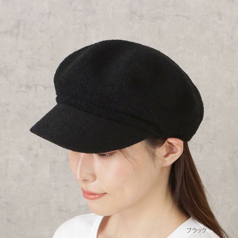 [期間限定価格]NAVY ブークレーサーモキャスケット レディース商品画像-2