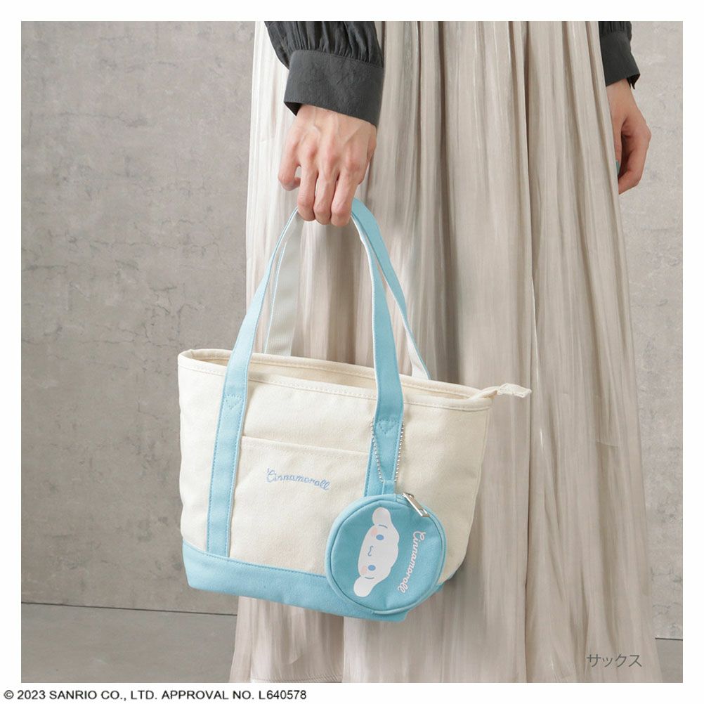 [期間限定価格]サンリオキャラクターズ ポーチ付きミニトートバッグ商品画像-1