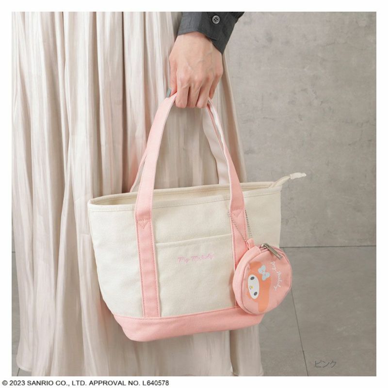 [期間限定価格]サンリオキャラクターズ ポーチ付きミニトートバッグ商品画像-2