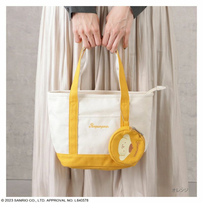 [期間限定価格]サンリオキャラクターズ ポーチ付きミニトートバッグ商品画像-3