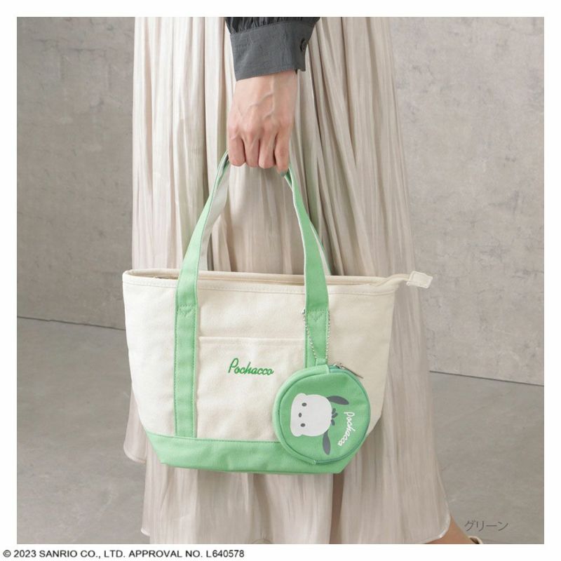 [期間限定価格]サンリオキャラクターズ ポーチ付きミニトートバッグ商品画像-4