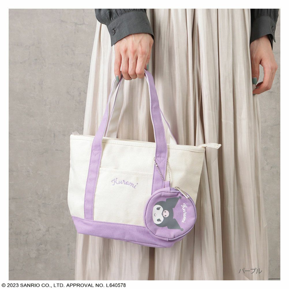 サンリオキャラクターズ ポーチ付きミニトートバッグ レディース 