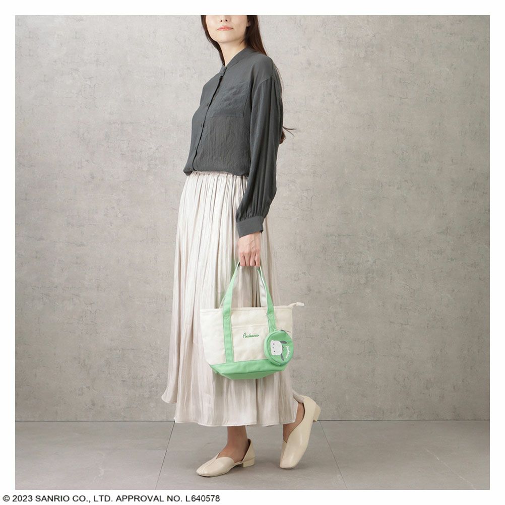 サンリオキャラクターズ ポーチ付きミニトートバッグ商品画像-9