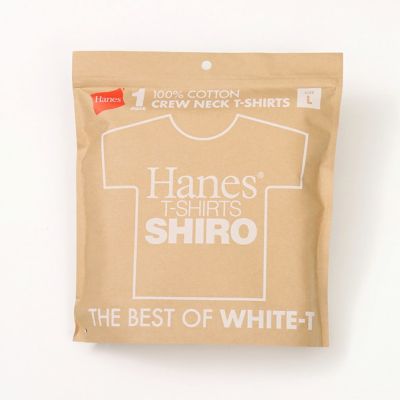 Hanes SHIRO クルーネックTシャツ メンズ ネコポス 対応商品