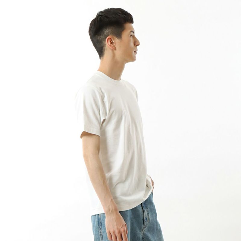 [期間限定価格]Hanes SHIRO クルーネックTシャツ メンズ メール便 対応商品商品画像-6