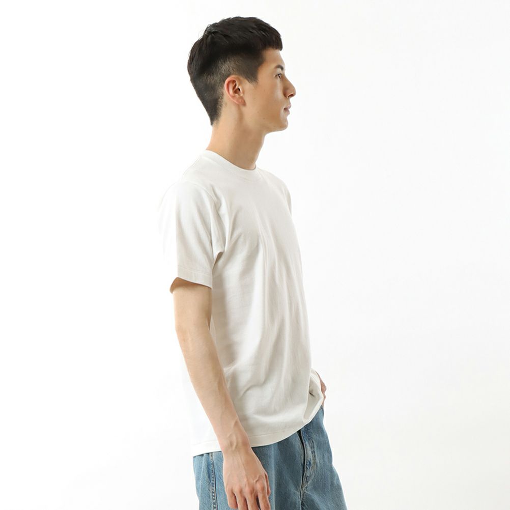 [期間限定価格]Hanes SHIRO クルーネックTシャツ メンズ メール便 対応商品商品サムネイル-6