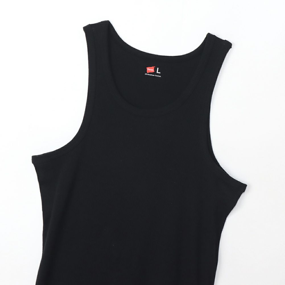 Hanes リブタンクトップ メンズ ネコポス 対応商品