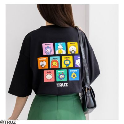 TRUZ トゥルーズ キャラクター半袖Tシャツ レディース ネコポス 対応商品