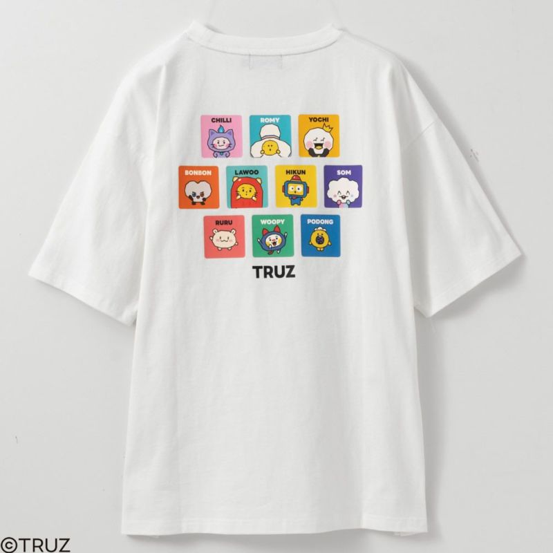 TRUZ トゥルーズ キャラクター半袖Tシャツ レディース ネコポス 対応商品