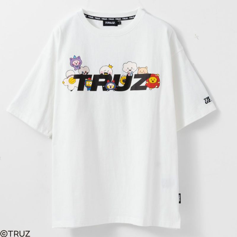 TRUZ トゥルーズ ロゴ半袖Tシャツ レディース