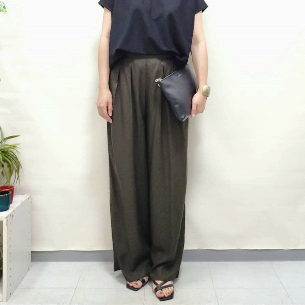 NAVY インドファブリック レーヨン総柄パンツ レディース商品画像-3