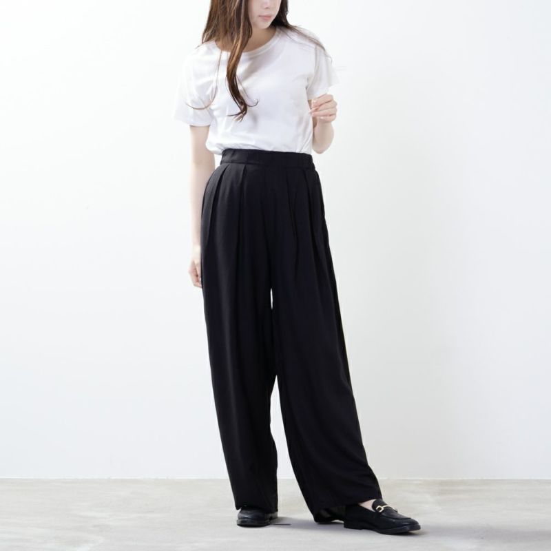 NAVY インドファブリック レーヨン総柄パンツ レディース商品画像-10