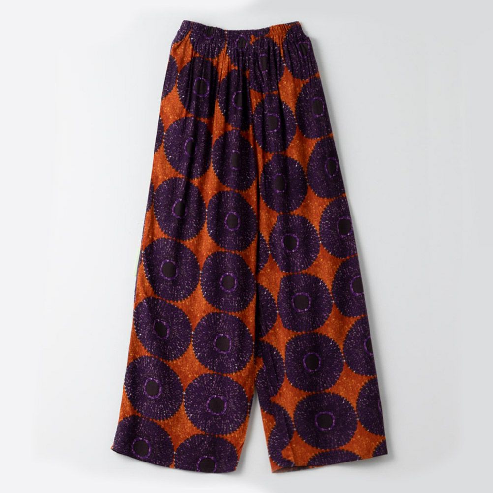 [期間限定価格]NAVY インドファブリック レーヨン総柄パンツ レディース商品画像-19