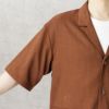 URBAN COLLECTION リネンライクポリエステル 半袖シャツ メンズ商品サムネイル-14