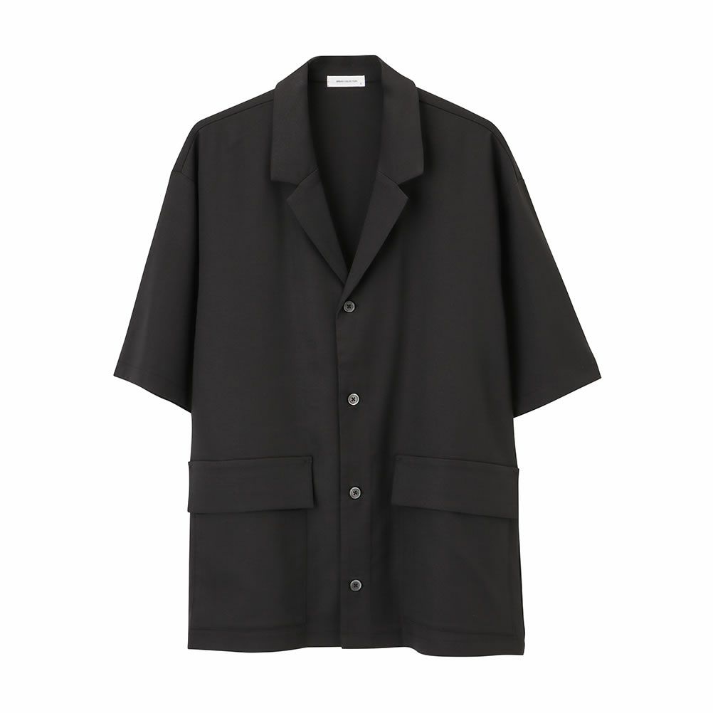 URBAN COLLECTION リネンライクポリエステル 半袖シャツ メンズ商品サムネイル-20