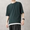 URBAN COLLECTION 梨地フェイクレイヤードTシャツ メンズ ネコポス 対応商品