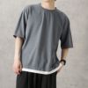 URBAN COLLECTION 梨地フェイクレイヤードTシャツ メンズ ネコポス 対応商品