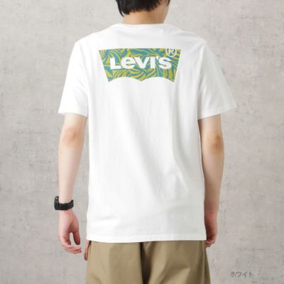 Levi's グラフィック クルーネックTシャツ BW PATTER メンズ ネコポス 対応商品