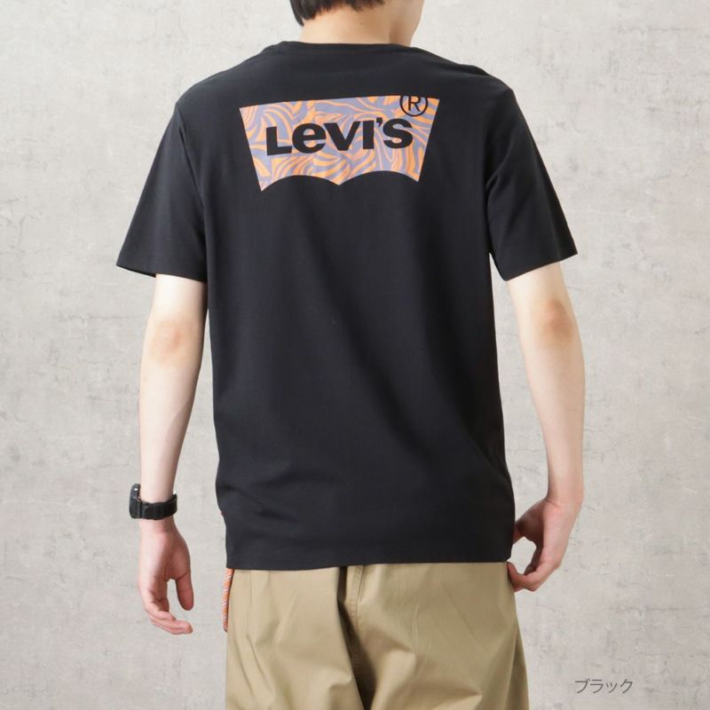 Levi's グラフィック クルーネックTシャツ BW PATTER メンズ ネコポス 対応商品商品画像-1