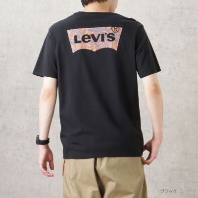 Levi's グラフィック クルーネックTシャツ BW PATTER メンズ ネコポス 対応商品