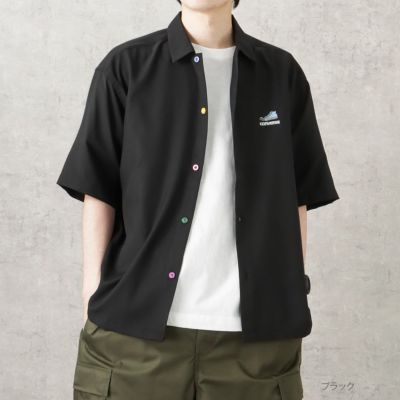 CONVERSE  カラーボタンシャツ メンズ