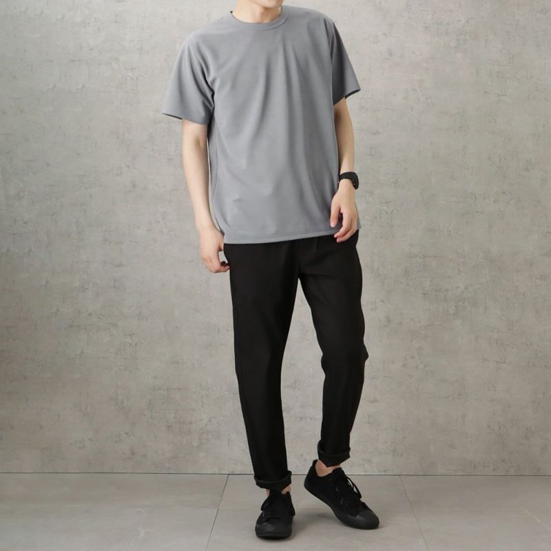 NAVY ジョーゼットショートスリーブTシャツ メンズ メール便 対応商品商品画像-12