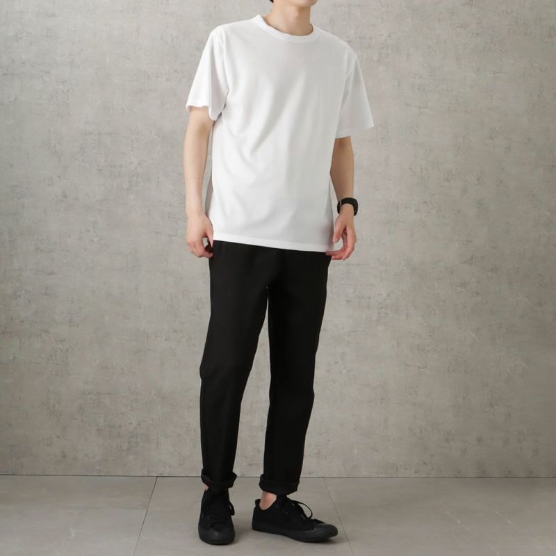 NAVY ジョーゼットショートスリーブTシャツ メンズ メール便 対応商品商品画像-16