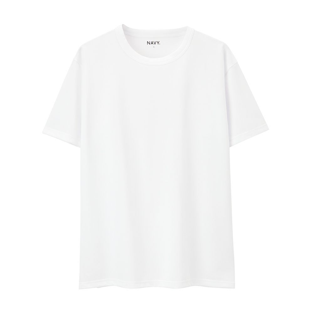 NAVY ジョーゼットショートスリーブTシャツ メンズ メール便 対応商品商品サムネイル-18
