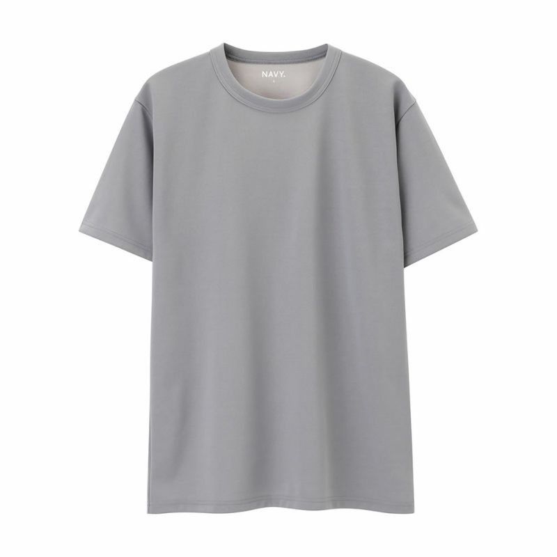 NAVY ジョーゼットショートスリーブTシャツ メンズ メール便 対応商品商品画像-22