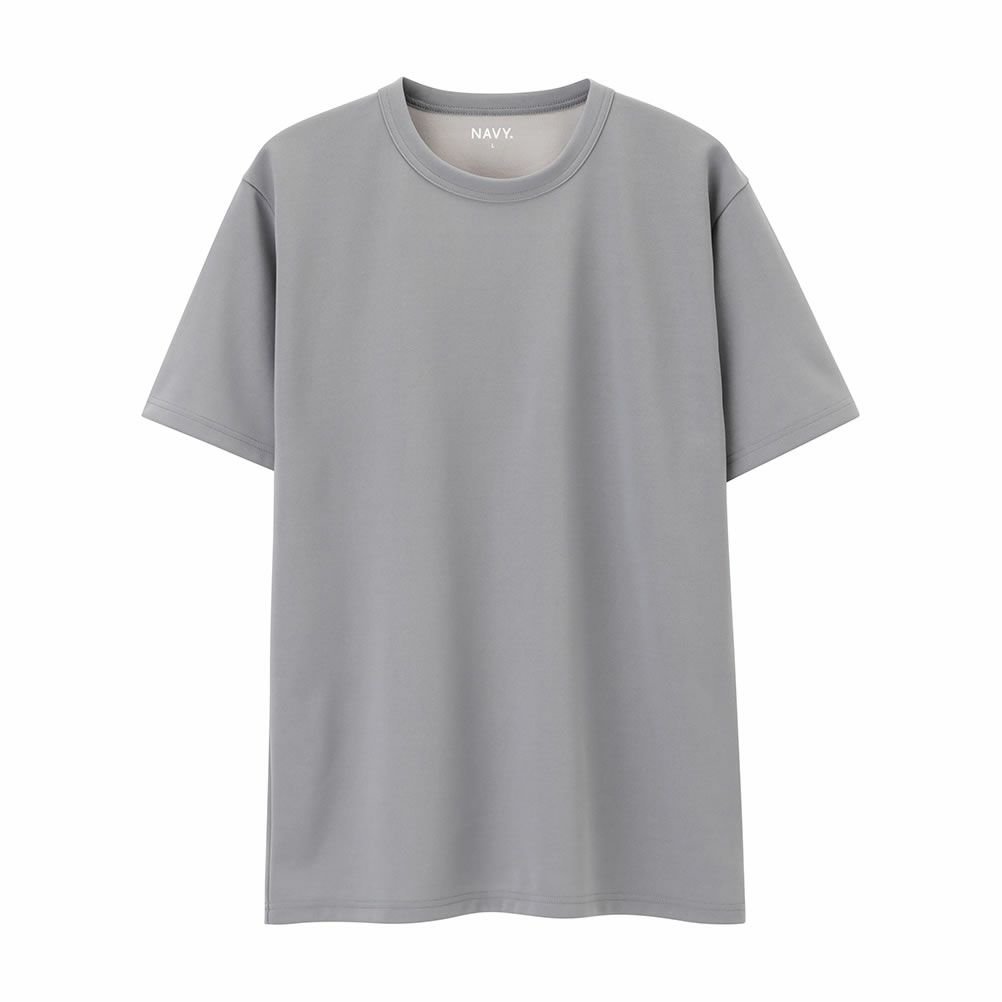 NAVY ジョーゼットショートスリーブTシャツ メンズ ネコポス 対応商品