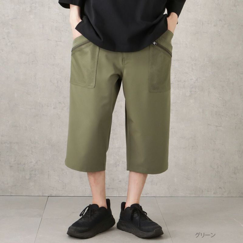 NAVY メッシュポケットクロップドパンツ メンズ商品画像-2
