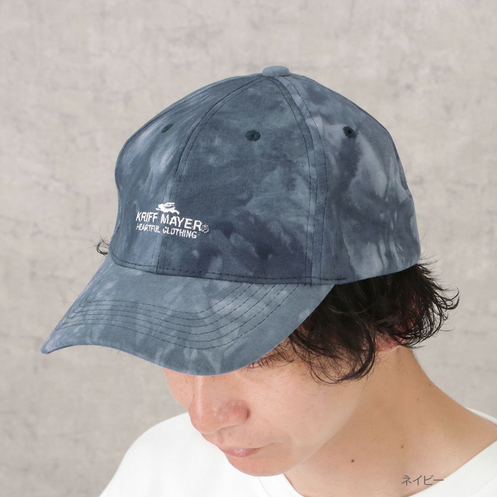 [期間限定価格]KRIFF MAYER  タイダイ柄キャップ メンズ商品サムネイル-1