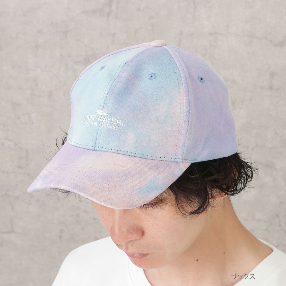 [期間限定価格]KRIFF MAYER  タイダイ柄キャップ メンズ商品サムネイル-2