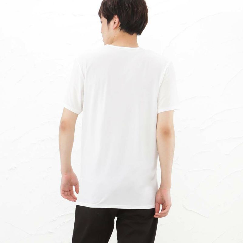 SARARI COOL VネックTシャツ メンズ メール便 対応商品商品画像-6