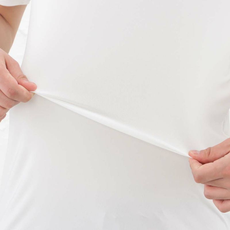 SARARI COOL VネックTシャツ メンズ メール便 対応商品商品画像-10