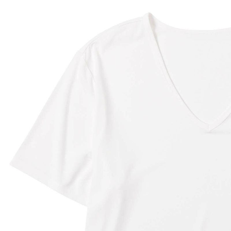 SARARI COOL VネックTシャツ メンズ メール便 対応商品商品画像-12