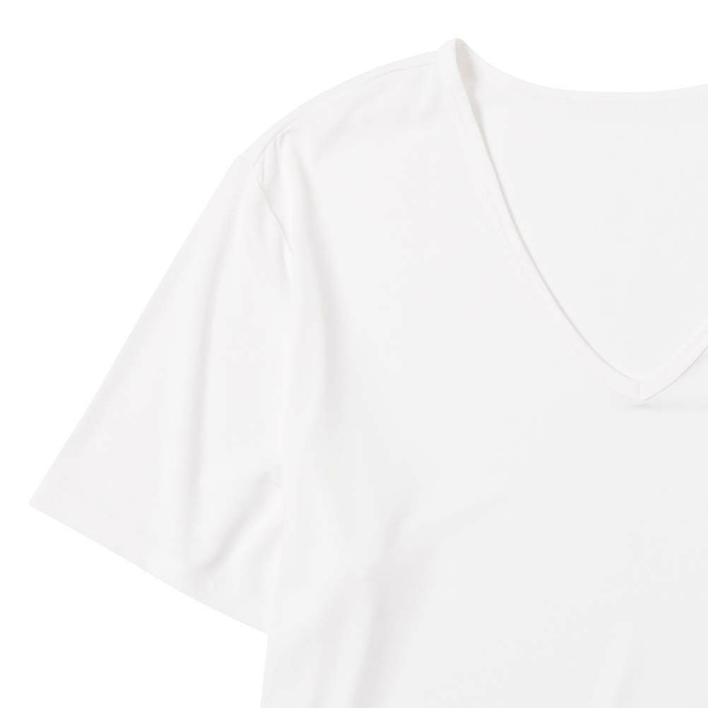 SARARI COOL VネックTシャツ メンズ ネコポス 対応商品