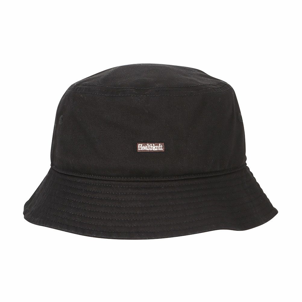 Healthknit ロゴツイルバケットハット メンズ