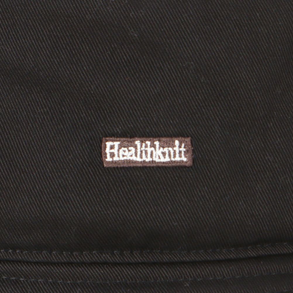 Healthknit ロゴツイルバケットハット メンズ