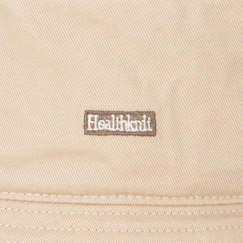 Healthknit ロゴツイルバケットハット メンズ