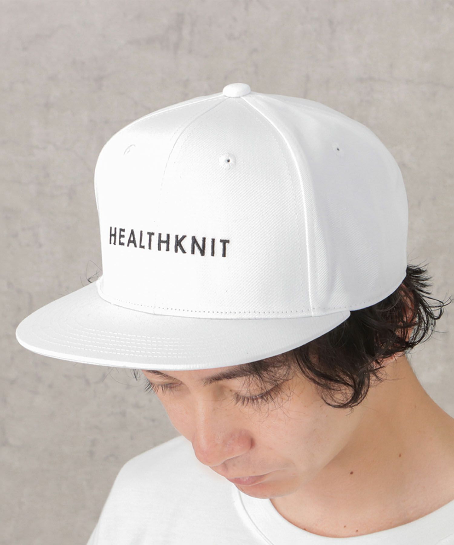 Healthknit  ロゴベースボールキャップ メンズ商品サムネイル-2