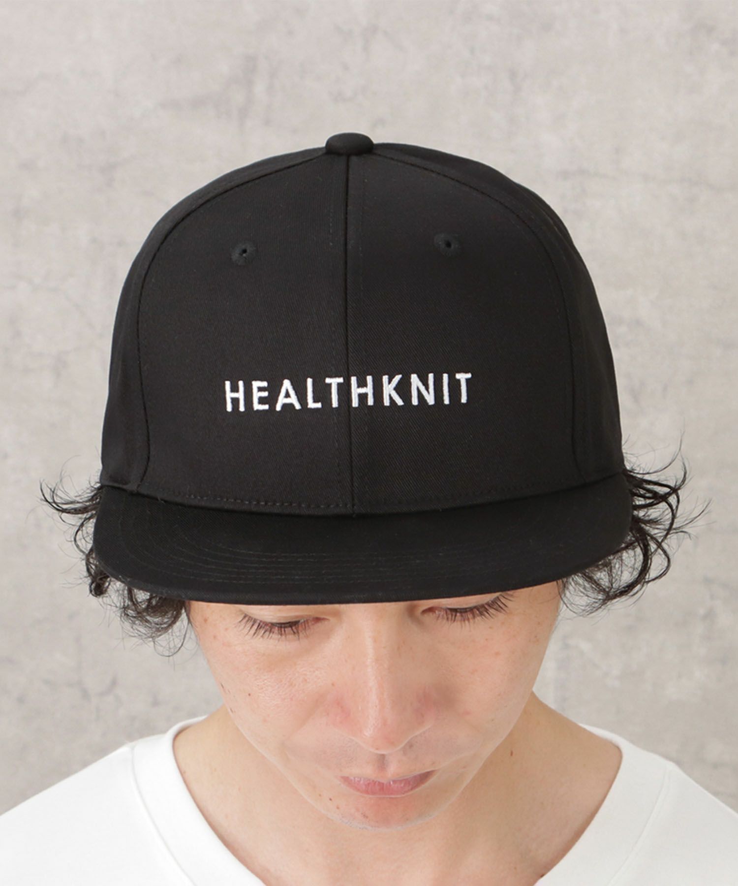 Healthknit  ロゴベースボールキャップ メンズ商品サムネイル-3