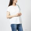 NAVY SARARI 冷感フレンチスリーブTシャツ レディース ネコポス 対応商品