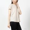 NAVY SARARI 冷感フレンチスリーブTシャツ レディース ネコポス 対応商品