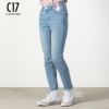 C17 カットオフタイトスキニーデニムパンツ レディース商品サムネイル-1