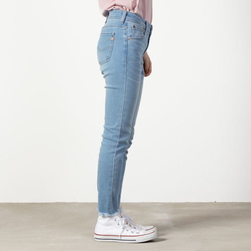 [期間限定価格]C17 カットオフタイトスキニーデニムパンツ レディース商品画像-3