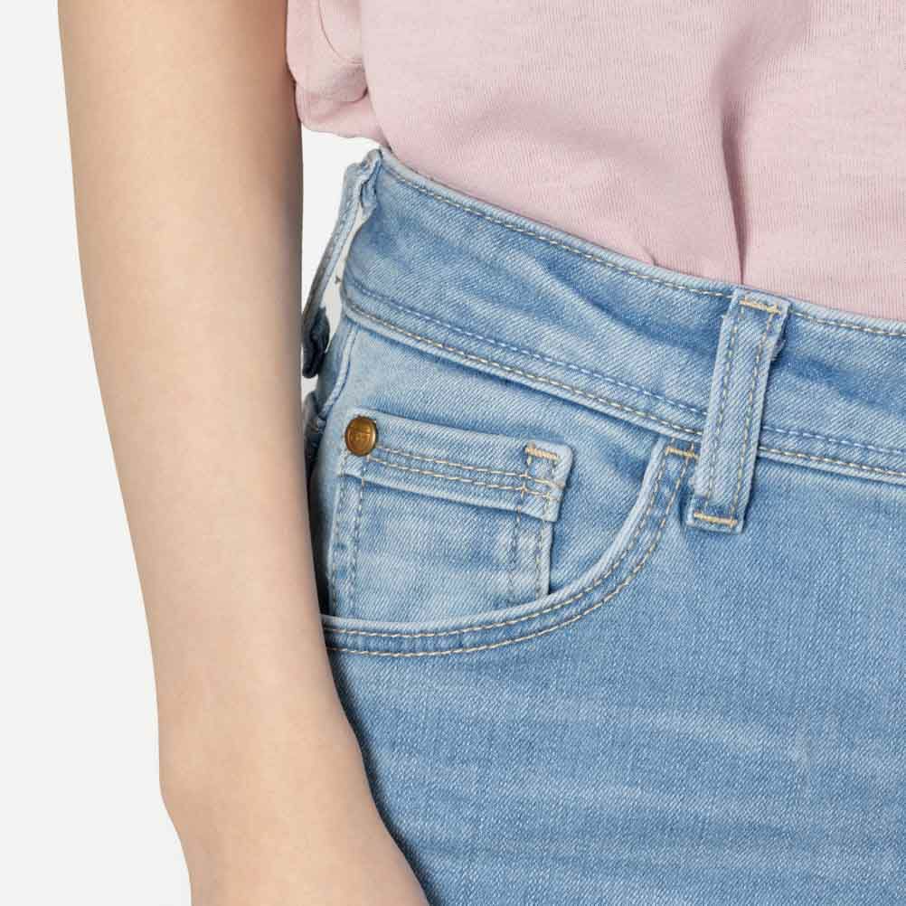 [期間限定価格]C17 カットオフタイトスキニーデニムパンツ レディース商品サムネイル-6