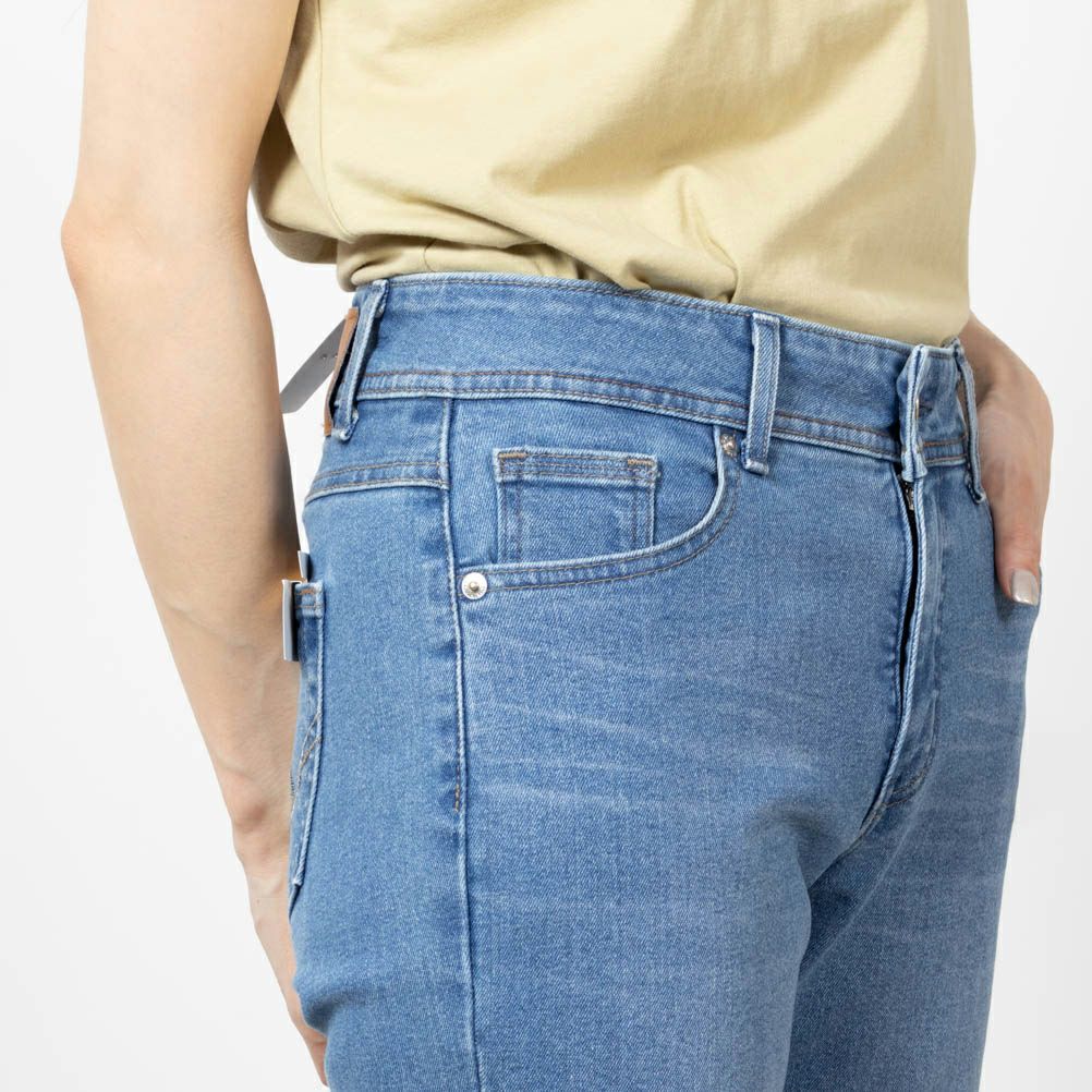 EDWIN インターナショナルベーシック 股上深め ゆったりストレートパンツ レディース商品サムネイル-7